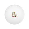 Ampersand & Floral Novelty Table Tennis Ping Pong Ball 12 Pack with Storage Bag view 2