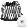 Niagara University Secondary Logo Novelty Table Tennis Ping Pong Ball 12 Pack with Storage Bag view 1