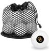 Oakland University Secondary Logo Novelty Table Tennis Ping Pong Ball 12 Pack with Storage Bag view 1