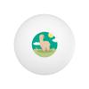 Cute and Fluffy Alpaca Novelty Table Tennis Ping Pong Ball 12 Pack with Storage Bag view 2