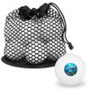 Coral Reef Dolphin and Sea Turtle Novelty Table Tennis Ping Pong Ball 12 Pack with Storage Bag view 1