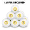 You Can't Spell Cool Without Coo Funny Humor Novelty Table Tennis Ping Pong Ball 12 Pack with Storage Bag view 3