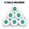 Sesame Street Logo Novelty Table Tennis Ping Pong Ball 12 Pack with Storage Bag view 3