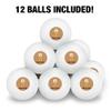 Dalai Llama Funny Humor Novelty Table Tennis Ping Pong Ball 12 Pack with Storage Bag view 3