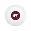 West Texas A&M Primary Logo Novelty Table Tennis Ping Pong Ball 12 Pack with Storage Bag view 2