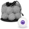City College of New York Primary Logo Novelty Table Tennis Ping Pong Ball 12 Pack with Storage Bag view 1