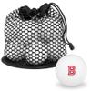 Bradley University Secondary Logo Novelty Table Tennis Ping Pong Ball 12 Pack with Storage Bag