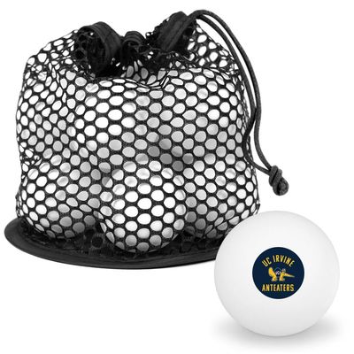 UC Irvine Anteaters Logo Novelty Table Tennis Ping Pong Ball 12 Pack with Storage Bag
