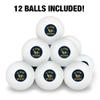 UC Irvine Anteaters Logo Novelty Table Tennis Ping Pong Ball 12 Pack with Storage Bag view 3