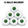 Justice League Green Arrow Character Novelty Table Tennis Ping Pong Ball 12 Pack with Storage Bag view 3