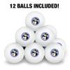 Animaniacs Dot Head Novelty Table Tennis Ping Pong Ball 12 Pack with Storage Bag view 3