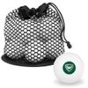 Wayne State University Primary Logo Novelty Table Tennis Ping Pong Ball 12 Pack with Storage Bag view 1