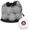 Alabama A&M University Primary Logo Novelty Table Tennis Ping Pong Ball 12 Pack with Storage Bag view 1