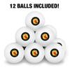 You Take My Breath Away Asthma Inhaler Funny Humor Novelty Table Tennis Ping Pong Ball 12 Pack with Storage Bag view 3