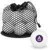 Albion College Primary Logo Novelty Table Tennis Ping Pong Ball 12 Pack with Storage Bag