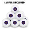 San Francisco State Gators Logo Novelty Table Tennis Ping Pong Ball 12 Pack with Storage Bag view 3