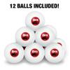 Ford Mustang 1969 Boss Novelty Table Tennis Ping Pong Ball 12 Pack with Storage Bag view 3