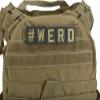 Evike - PVC Hook and Loop Letters & Numbers Patch Grey (Symbol: ?) view 4