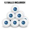 Serial Chiller Fridge Killer Funny Humor Novelty Table Tennis Ping Pong Ball 12 Pack with Storage Bag view 3