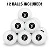 New Mexico State Secondary Novelty Table Tennis Ping Pong Ball 12 Pack with Storage Bag view 3