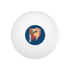 Gold Trump 2020 Novelty Table Tennis Ping Pong Ball 12 Pack with Storage Bag view 2