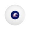 American University Secondary Logo Novelty Table Tennis Ping Pong Ball 12 Pack with Storage Bag view 2