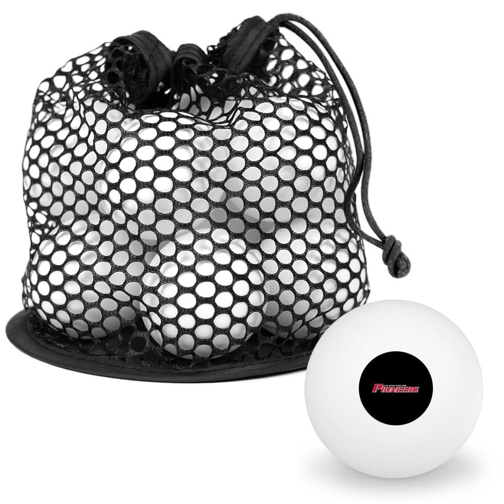 California State University, East Bay Secondary Logo Novelty Table Tennis Ping Pong Ball 12 Pack with Storage Bag