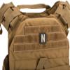 Evike - PVC Hook and Loop Letters & Numbers Patch Grey (Letter: N) view 2