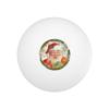 Christmas Holiday Festive Jolly Santa Claus Novelty Table Tennis Ping Pong Ball 12 Pack with Storage Bag view 2