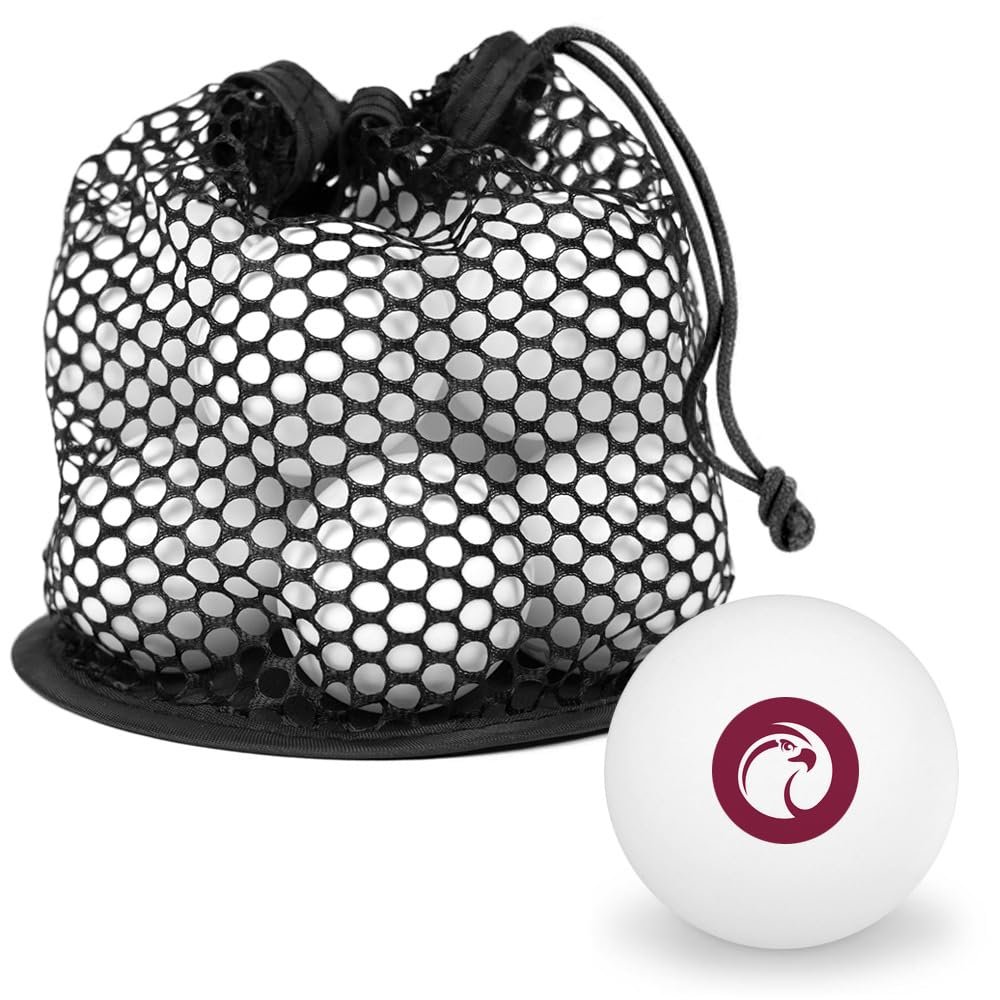 Seattle Pacific University Primary Logo Novelty Table Tennis Ping Pong Ball 12 Pack with Storage Bag