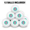 Cute Squid Tentacles Ocean Novelty Table Tennis Ping Pong Ball 12 Pack with Storage Bag view 3