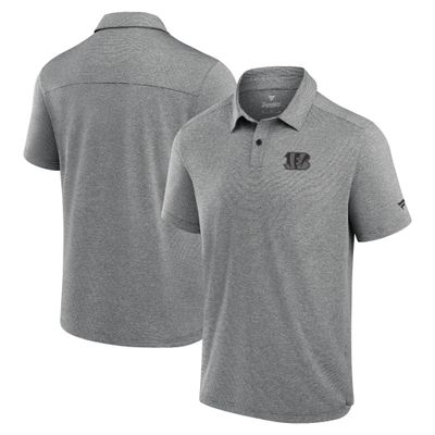 Fanatics Men's Black Cincinnati Bengals Front Office Tech Polo