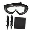 ULTECHNOVO Retro Goggles Impact Resistant Motorcycle Protective Glasses with Strap for Outdoor Cycling and Riding view 1