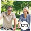 ULTECHNOVO Retro Goggles Impact Resistant Motorcycle Protective Glasses with Strap for Outdoor Cycling and Riding view 3
