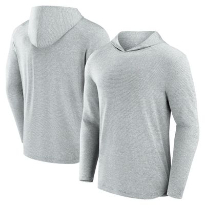 Fanatics Men's Gray Indianapolis Colts Front Office Tech Lightweight Hoodie T-Shirt