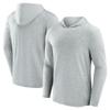Fanatics Men's Gray Indianapolis Colts Front Office Tech Lightweight Hoodie T-Shirt view 1
