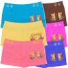 ToBeInStyle Girl's Pack of 6 Spaghetti Strap Training Bras & Matching Boyshort Bottoms - Kittens & Butterflies - Small view 4