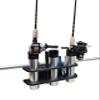 Brocraft Rail Mount Clamp On Rod Storage/Rods Storage For Pontoon Boat/Pontoon Boat Square Mount Rod Rack view 1
