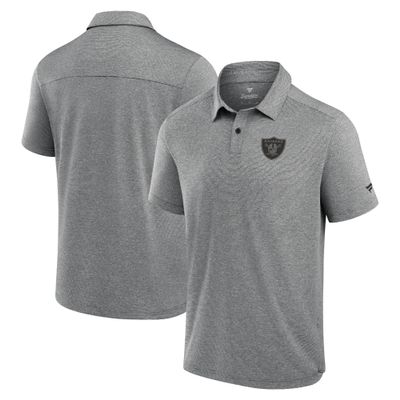 Fanatics Men's Black Las Vegas Raiders Front Office Tech Polo
