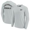 Fanatics Unisex Gray Cincinnati Bengals Elements Super Soft Long Sleeve T-Shirt view 1