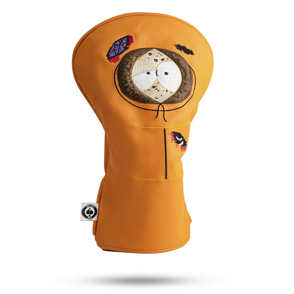 Pins & Aces South Park Head Cover - Premium, Hand-Made South Park Themed Headcover - Funny, Tour Quality Golf Club Cover - Style and Customize Your Golf Bag (Driver)