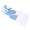 Depisuta Fencing Gloves for Foil Epee and Saber, Knitted Fabric Padded Fencing Gloves Washable Fencing Glove Professional Fencing Gear for Fencer, Mittens for Daily Fencing Bout Practice, X-Large view 1