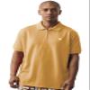 STACY ADAMS Solid and Fancy Mens Polo (Large, KHAKI12) view 1