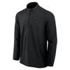Fanatics Men's Black New York Jets Front Office Woven Quarter-Zip Jacket view 2