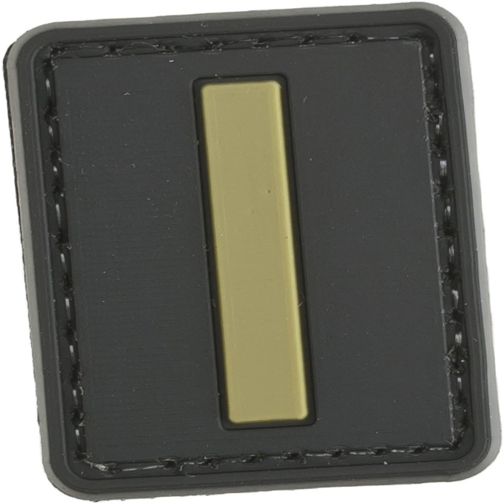 Evike - PVC Hook and Loop Letters & Numbers Patch Tan (Letter: I)