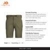 First Lite Men's Trace Short - Ultralight Breathable Hunting Shorts - Conifer - 38 view 2