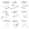 Hesacore Beach Tennis Paddle Grip - 6in - Supports Tennis Elbow, Enhances Grip Strength, Reduces Vibration with Finger Support and Anti-Sweat - Small view 3