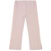 Calvin Klein Girls' Logo Sweatpants, Fleece Joggers with Ribbed Cuffs & Waistband, Peony Shimmer, 8-10 view 1