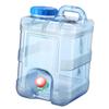 HANABASS Camping Water Container with Faucet Portable Water Jug for Long-Term Storage for Hiking Picnics and Outdoor Activities Sturdy Design view 1