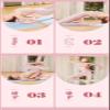 ARTSZY Chirp Wheel Yoga Back Wheel Pink Home Yoga Wheel Poses, Small Sweatproof Back Roller Wheel for Pilates Massage, Beginners Round 5D Waist Back Stretch Wheel for Women Men (Color : Pink) view 2